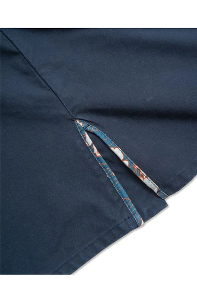 Shop Imperfects Shepherds Shirt In Navy