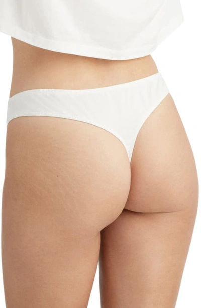 Kent 2-pack Compostable Organic Cotton Thongs In White