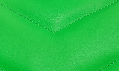 Shop Rebecca Minkoff Edie Maxi Leather Crossbody Bag In Neon Green
