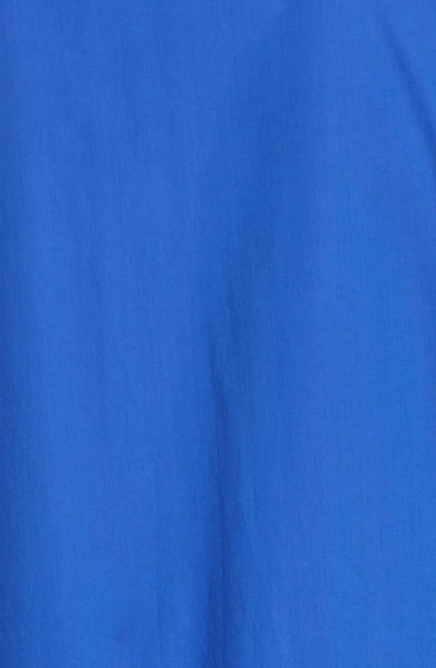 Co Patch-pocket Tiered Midi Shirtdress In 431 Azure