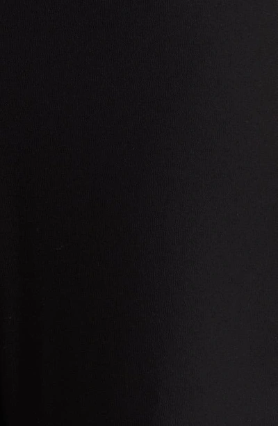 Eileen Fisher Crinkled Wide-leg Ankle Pants In Black