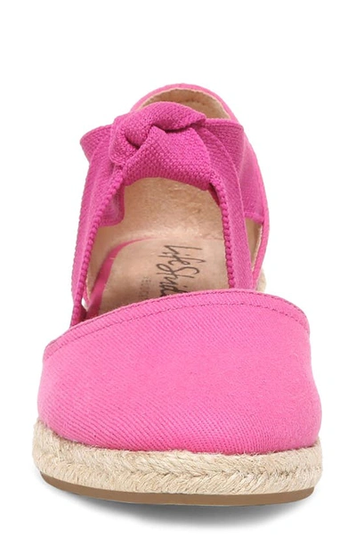 Shop Lifestride Kascade Wedge Espadrille Sandal In Pink