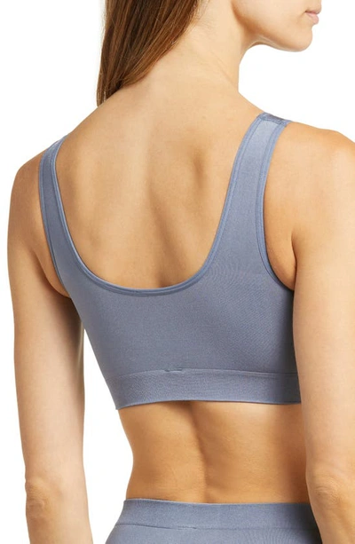 Shop Wacoal B Smooth Seamless Bralette In Folkstone Gray