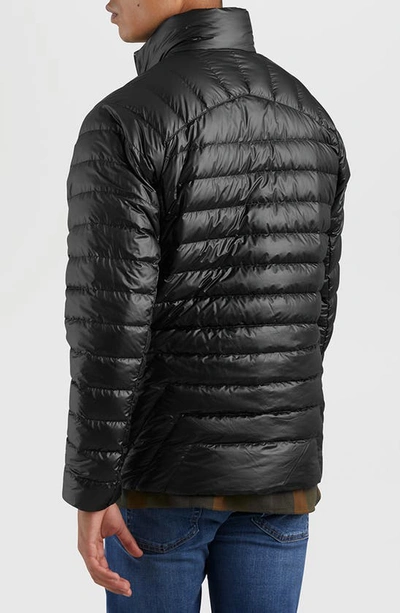 Shop Outdoor Research Helium 800 Fill Power Down Jacket In Black