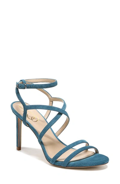 Shop Sam Edelman Delanie Strappy Sandal In Wild Indigo