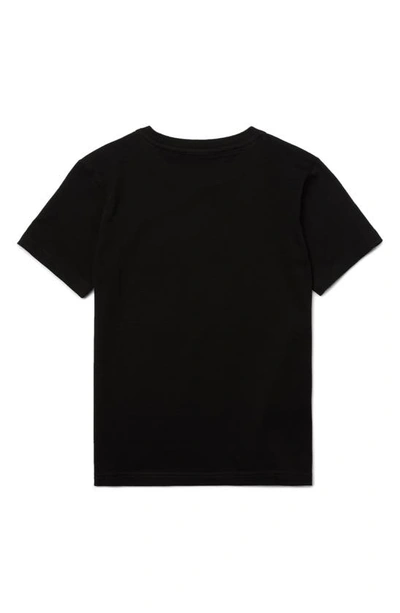 Shop Lacoste Cotton T-shirt In Black