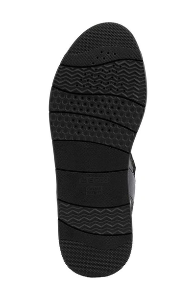 Shop Geox Dandra Strappy Sandal In Black