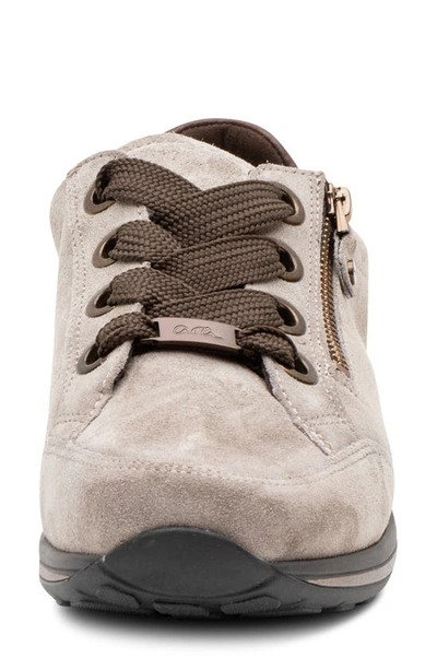 Shop Ara Ollie Lace-up Sneaker In Bronze