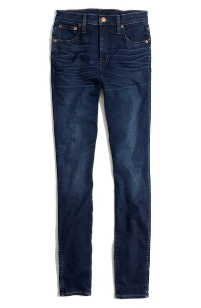 Madewell Petite High Rise Skinny Jeans In Hayes Wash In Hayes Wash