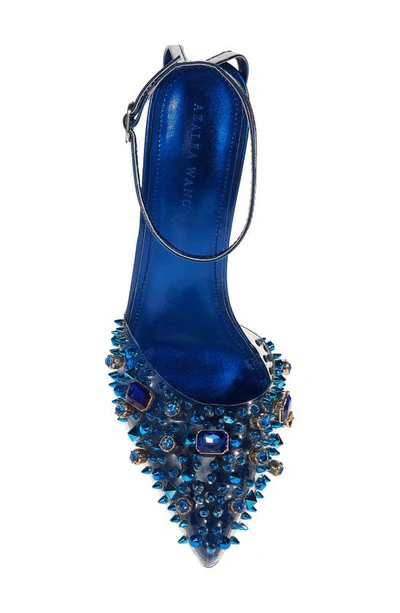 Shop Azalea Wang Popstar Sandal In Blue