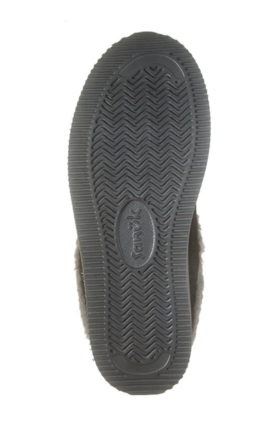 Shop Sanuk Cozy Vibe Slipper In Black