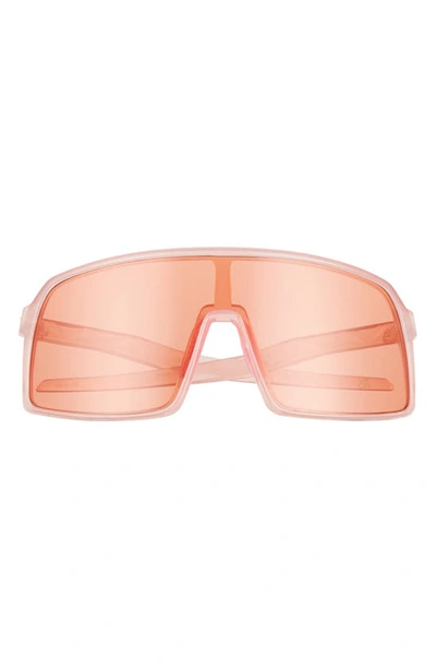 Shop Aire Gemini Shield Sunglasses In Sorbet