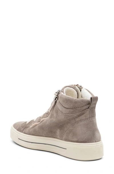 Ara Camden High Top Sneaker In Moon