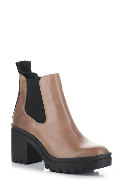 Shop Fly London Tope Chelsea Boot In Rose Rug