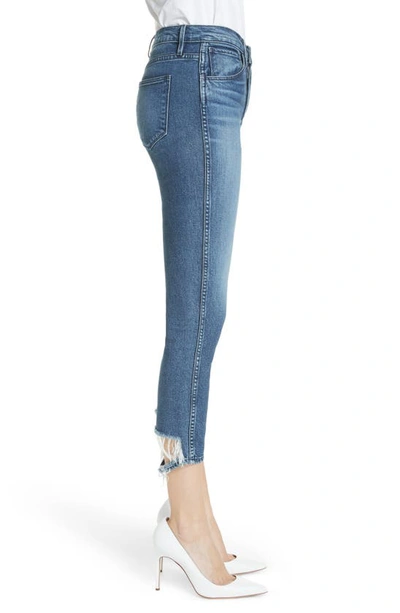 Shop 3x1 W3 Distressed Hem Crop Straight Leg Jeans In Cammi