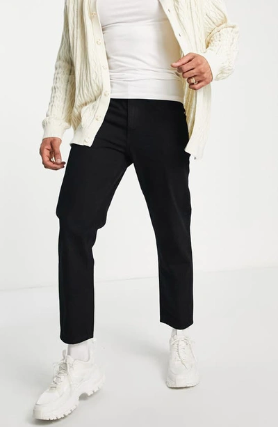 ASOS DESIGN CLASSIC RIGID STRAIGHT LEG JEANS 