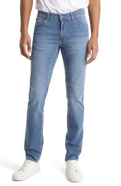 Brax Chuck Straight Leg Stretch Cotton Blend Jeans In Light Blue Used |  ModeSens