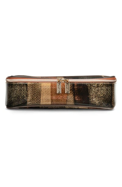 Stephanie Johnson Miami Snakeskin Print Jumbo Makeup Bag In Multi