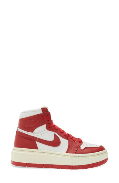 Shop Jordan Air  1 Elevate High Top Sneaker In Summit White/ Red/ Milk