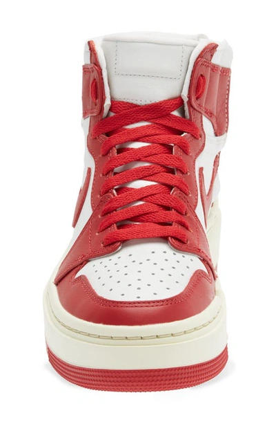 Shop Jordan Air  1 Elevate High Top Sneaker In Summit White/ Red/ Milk