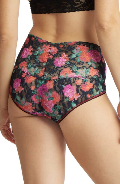 Hanky Panky Floral Retro Lace Vikini In Autobiography