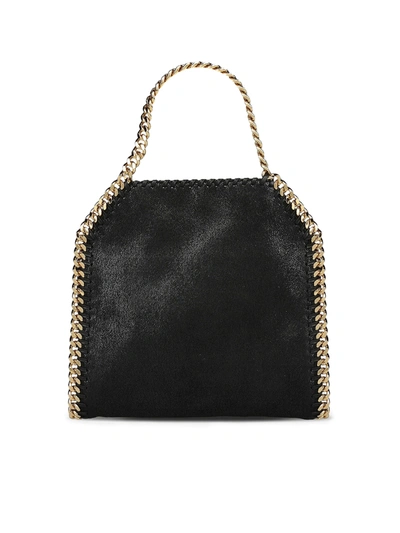 Shop Stella Mccartney Falabella Mini Tote In Black