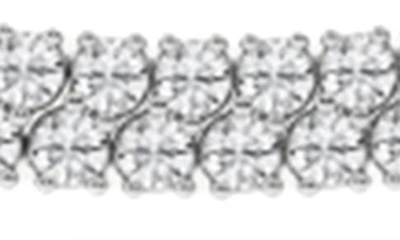 Shop Badgley Mischka Collection Round Brilliant Cut Diamond Necklace In White