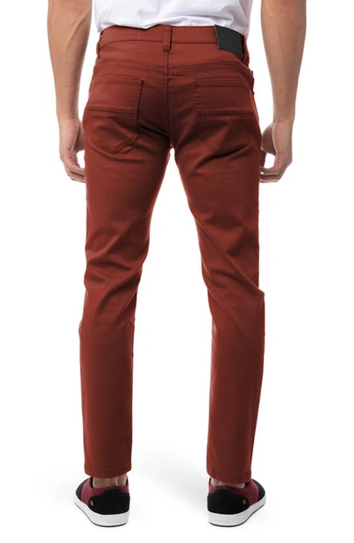 X-ray Colored Skinny Jeans In Brick
