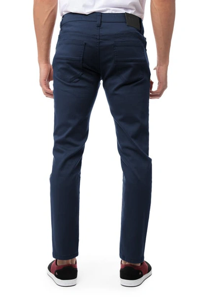 X-ray Colored Skinny Jeans In Navy
