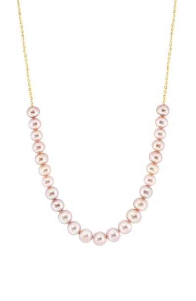 Shop Effy 14k Rose Gold Pink Freshwater 5.5-6mm Pearl Necklace