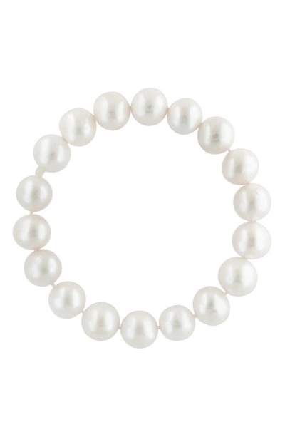 Shop Effy 10mm Freshwater Pearl Bracelet In White