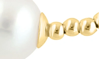 Shop Effy 14k Yellow Gold Vermeil 10-10.5mm Freshwater Pearl Bracelet In White