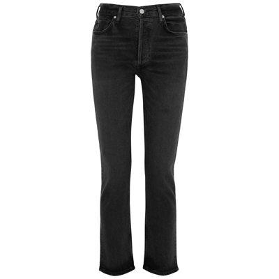 Citizens Of Humanity Daphne Straight Leg Jeans In Black | ModeSens