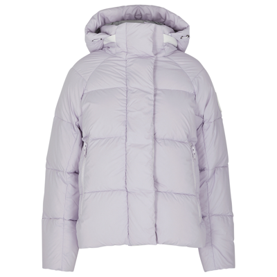 Shop Canada Goose Junction Quilted Shell Parka In Lilac