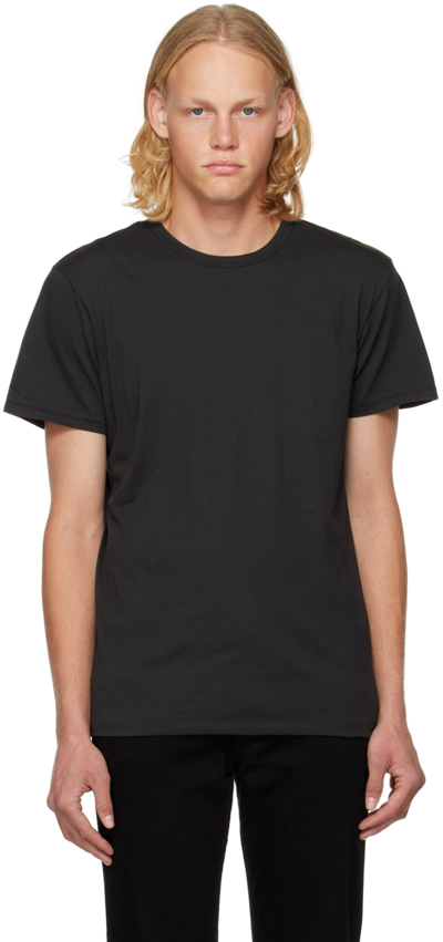 Shop Rag & Bone Black Pratt Principal T-shirt In Blk