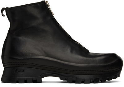 Shop Guidi Black Vs01 Boots In Blkt