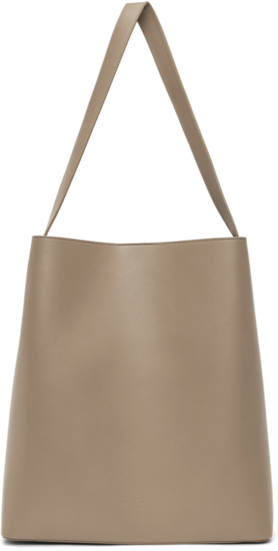 Shop Aesther Ekme Taupe Ekme Tote In 189 Taupe