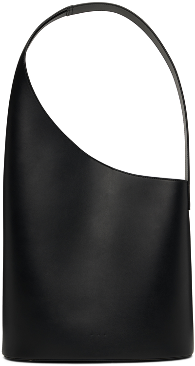 Shop Aesther Ekme Black Lune Tote In 101 Black