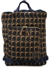 MARNI Marni X Porter Checked Backpack,M34WA0003S45128