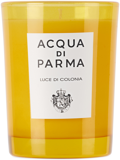 Shop Acqua Di Parma Yellow Luce Di Colonia Candle In Na
