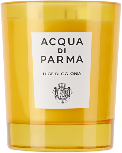 Shop Acqua Di Parma Yellow Luce Di Colonia Candle In Na