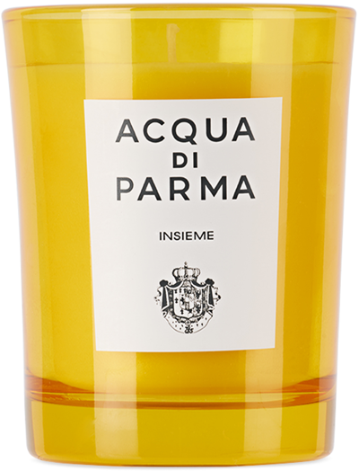 Shop Acqua Di Parma Yellow Insieme Candle In Na