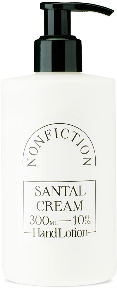 Shop Nonfiction Santal Cream Hand Lotion, 300 ml In Na