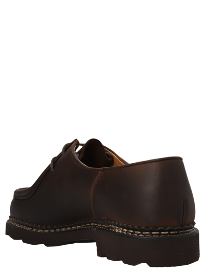 Shop Paraboot Michael Derby Shoes In Brown