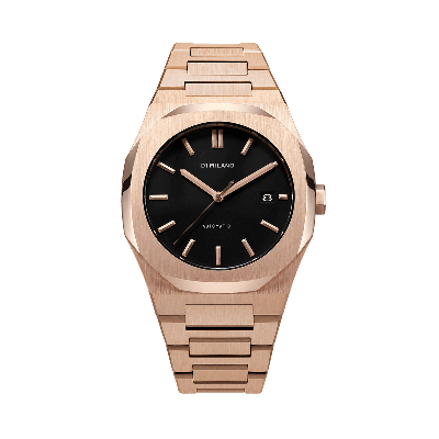 Shop D1 Milano Watch Automatic Bracelet  41.5 Mm In Rose Gold