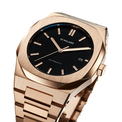 Shop D1 Milano Watch Automatic Bracelet  41.5 Mm In Rose Gold