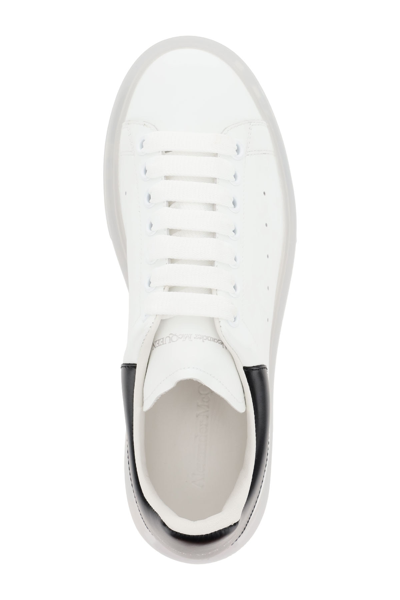 Shop Alexander Mcqueen Oversize Sole Air Sneakers In White,black