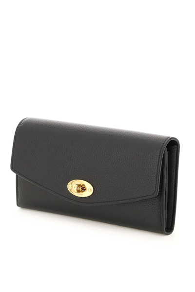 Shop Mulberry 'darley' Wallet In Black