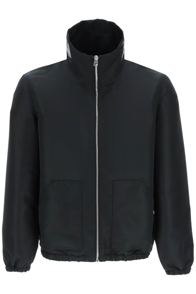 Shop Alexander Mcqueen Mcqueen Graffiti Polyfaille Jacket In Black