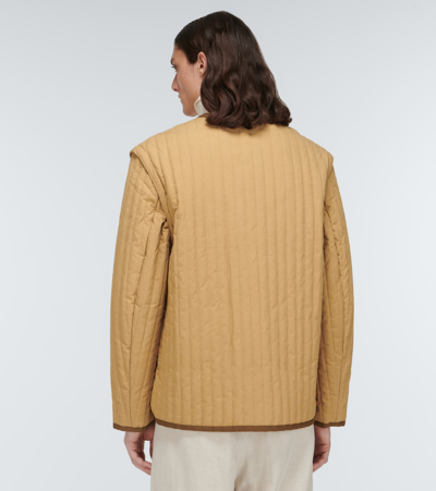 LORIS绗缝棉质夹克